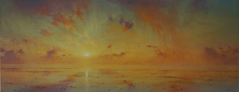 Clearing Sky after Rain, 94 x 36cm