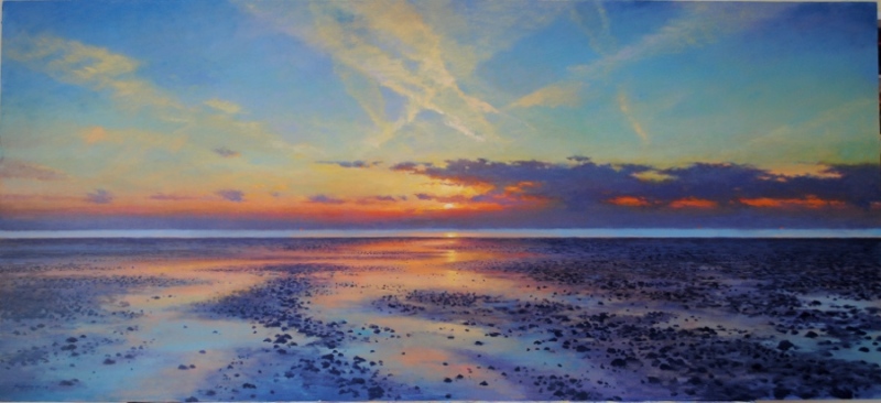 Seasalter Sunset Painting