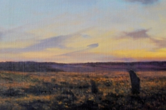 SOLD - Scorhill, 27 x 104cm, oil on canvas.