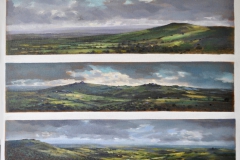 SOLD - Racing Shadows, 56 x 46cm, oil on canvas