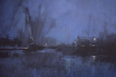 Arriving on the Tide, 90 x 75cm, oil on canvas - sold