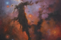 Eagle Nebula 2 (Sold) - 35 x 46cm, oil on canvas