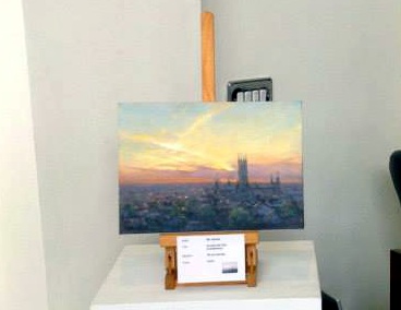 At the Lilford Gallery Canterbury