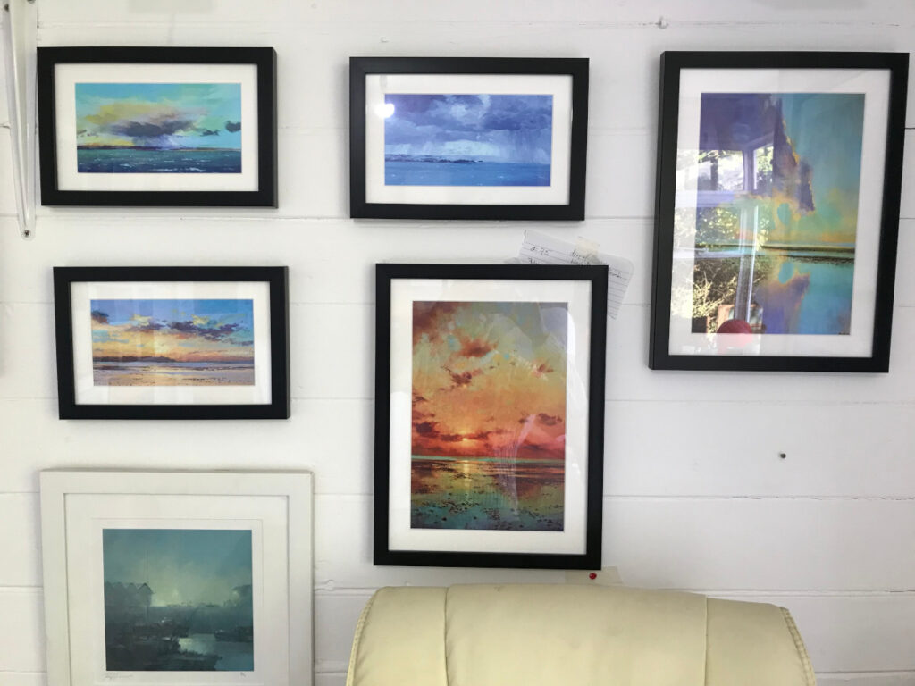 Prints at Ric Horner studio