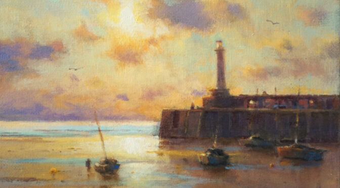 Margate Harbour paintings
